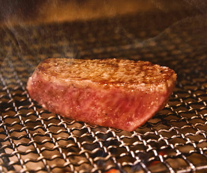 焼きシーン
